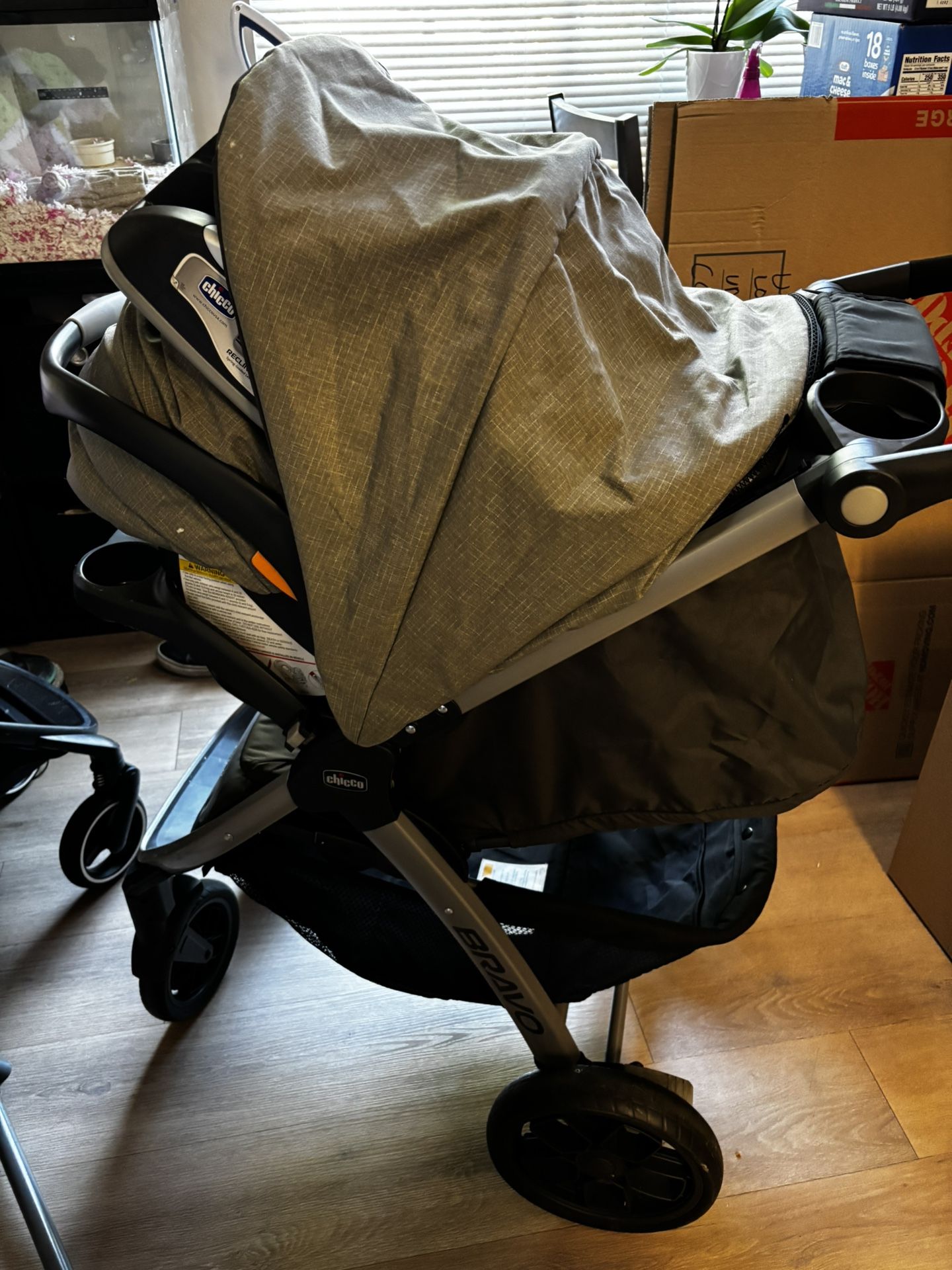 Stroller Chicco Bravo 3in1