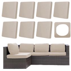 Eight piece outdoor cushion covers