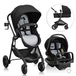 Evenflo Pivot Travel System Stroller