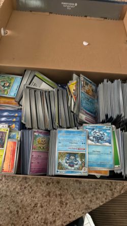 Bulk Pokémon cards I found