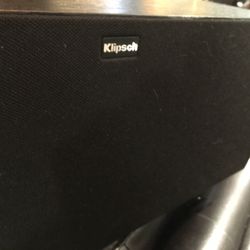 Klipsch Top Of The Line Center Channel Surround Sound Speaker Mint