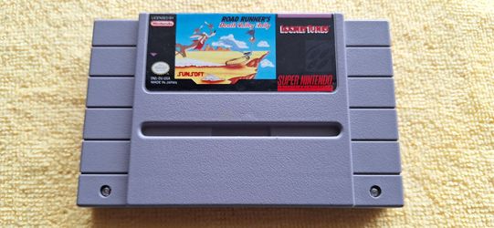 Road Runner's Death Valley Rally SNES Nintendo