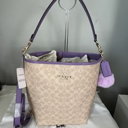 Coach City Large Bucket Bag In Signature Canvas