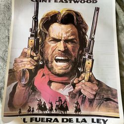 Clint Eastwood The Outlaw Josey Wales Movie Poster