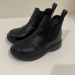 Toddler Black Boots 