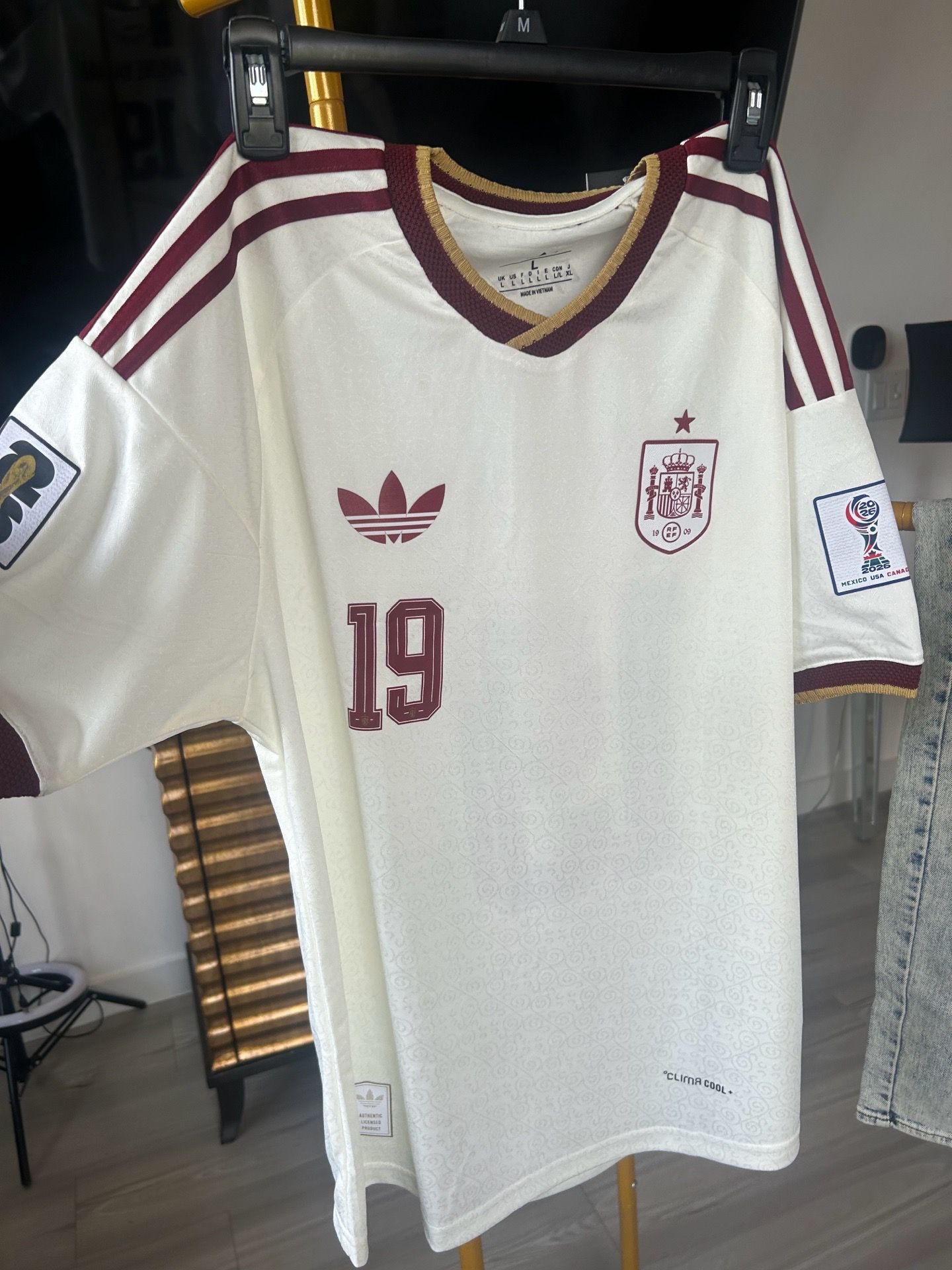 2026 SPAIN WORLD CUP JERSEY LAMINE