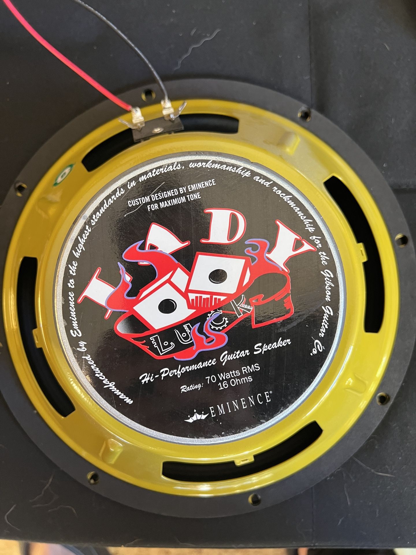 Eminence Lady Luck 12" Guitar Cab Speaker