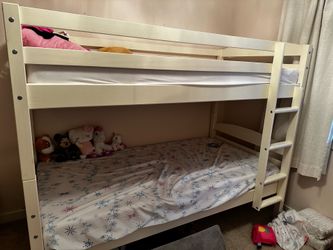 Ikea Bunk bed with mattresses