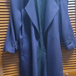 Mens Cashmere And Wool Trench Coat 