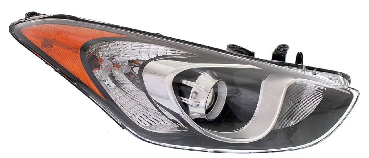 Garage-Pro Headlight Compatible with HYUNDAI ELANTRA GT 2013-2017 RH Assembly Halogen