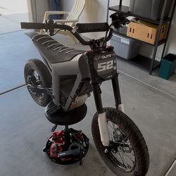 E bike pit bike dirt bike