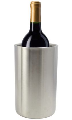 NEW IN BOX-Stainless Steel Portable Double Wall Ice Bucket