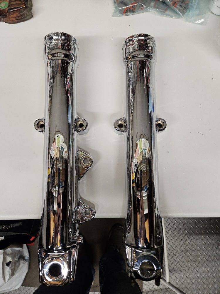 Harley Davidson Chrome Lower Legs