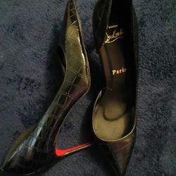 Christian Louis Boutin High Hills Red Bottoms 38"