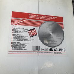 Milwaukee 14” Metal Cutting Blade