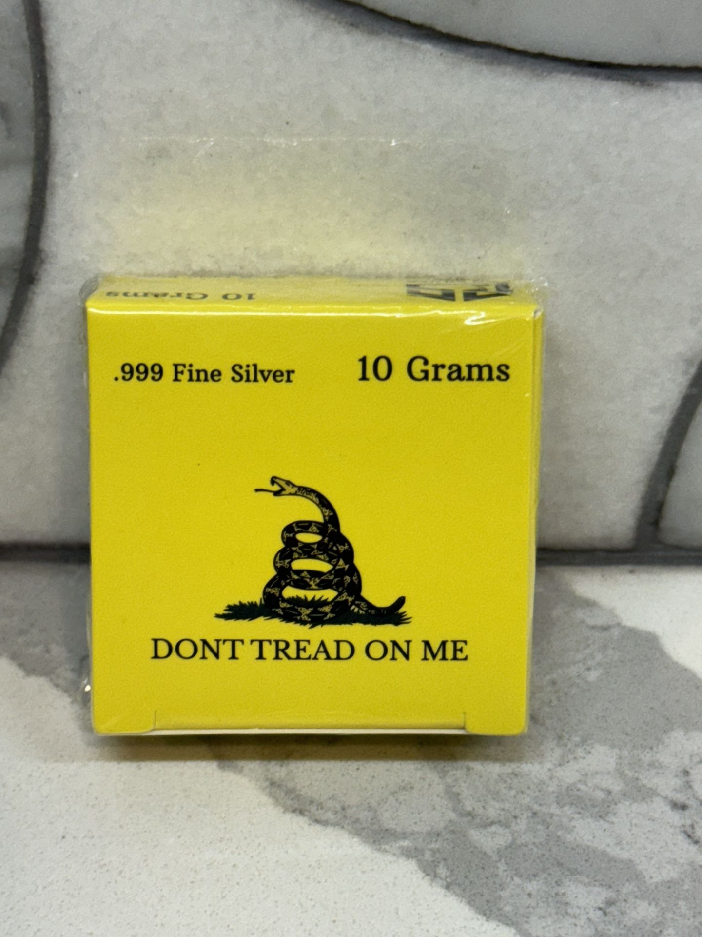 .999 Silver Don’t Tread On Me Bar 