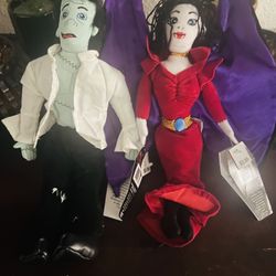 Frankenstein And Dreadmina Coven Vampire Dolls
