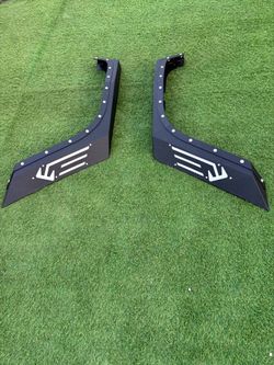 Hooke Road Armor-Style Front Fender Flares (07-18 Jeep Wrangler JK)