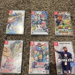 My Nintendo Switch Games. Prices Below in Description!! Shoot Me Offer!