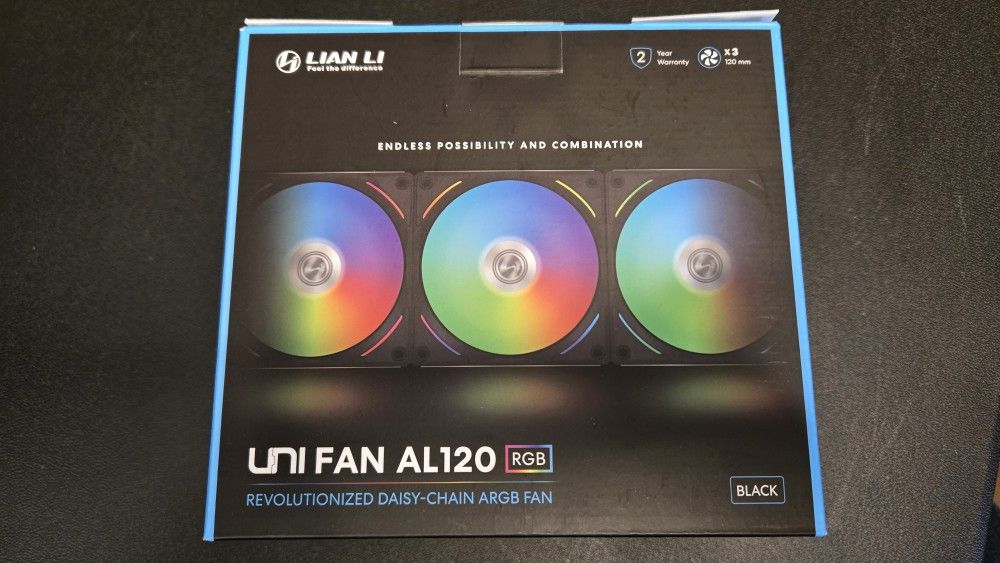 3 pack of Lian Li - Uni fan