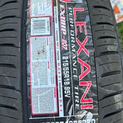 215/55/18 โLexani Tiresโ 4 Tires Whole Set 475Or Best Offer