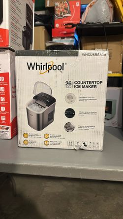 Whirlpool Countertop Icemaker 26pounds $70