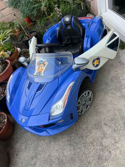 Paw patrol kids car