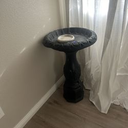 Black Bird Bath Set 