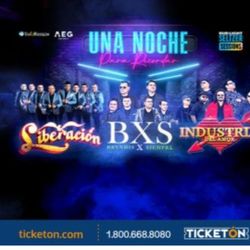 Boletos Para Industria del amor Bryndis y Liberación 