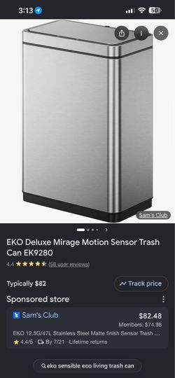 Eko sensor trash can