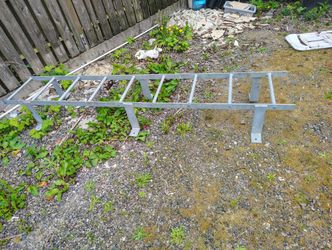 Galvanized Ladder