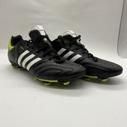 Adidas 11Pro FG Black Leather Football Soccer Cleats  US 12 UK 11.5 Toni Kroos