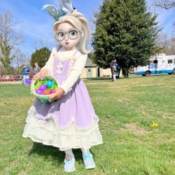 Pretty long sleeve sweater Lolita princess dress for girls