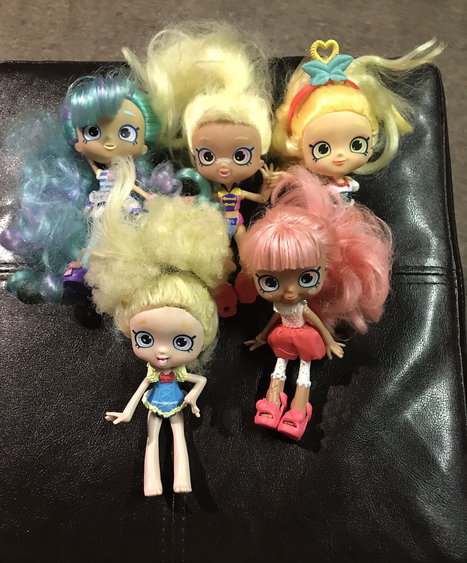 5 Dolls Shopkins Shoppies