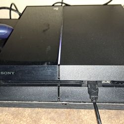 black sony ps4 original system