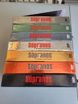 The Sopranos HBO Complete Series Seasons 1-6 DVD TV Show Box Set