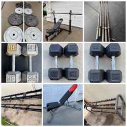 Gym Equipment (Prices In Description)