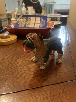 Bull Dog Figurine 