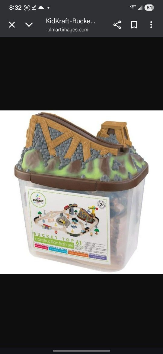 KidKraft Bucket Top Mountain Train Set