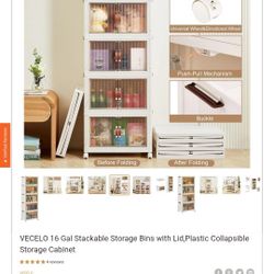 16 Gal Stackable Storage Bins with Lid 5 pack $60