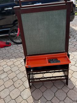 Kids White Board And Chalkboard