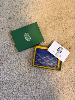 Blue Luxury Card Holder