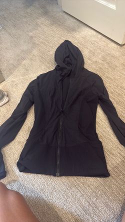 Black lulu lemon zip up