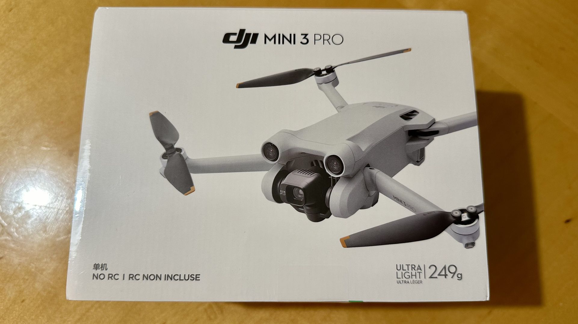 NEW Unactivated DJI Mini 3 Pro drone Replacement With One Used Battery And Rc Controller