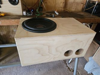 Massive Audio Summo D4 15 in custom ported enclosure