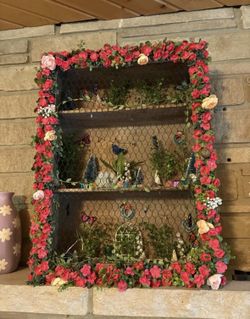 Handmade fairy house