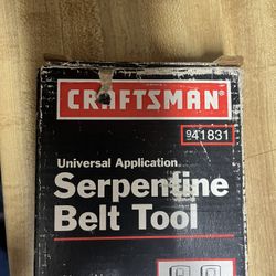 Craftsman Serpentine Belt Tool 