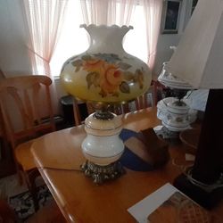 Globe Lamp, 24 High × 15 Wide For The Top Globe 