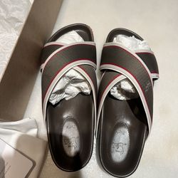 Christian Louboutin Slides (Red Bottoms)