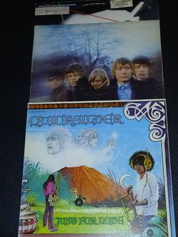 The Rolling Stones, Marianne Faithfull & Quicksilver Messenger Service Vinyl Record Bundle 